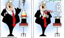 特朗普 漫画,讽刺与现实的交织